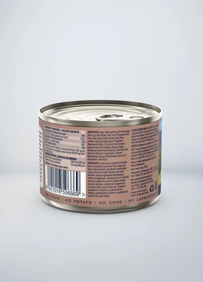 ZiwiPeak - Wet Beef Recipe for Dogs